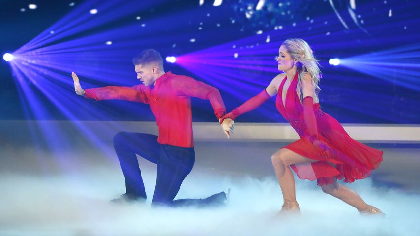 Joey Heindle und Freundin Ramona bei "Dancing on Ice"