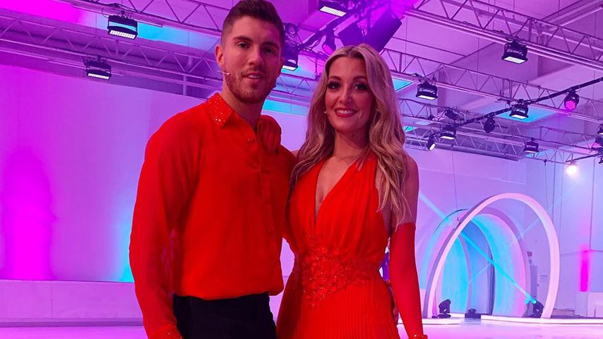 Joey Heindle und Ramona Elsener bei "Dancing on Ice"