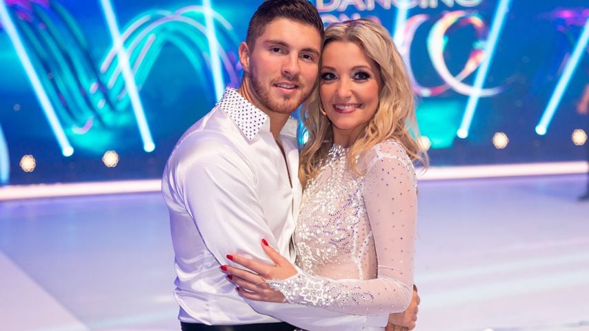 Joey Heindle und Ramona Elsener bei "Dancing on Ice" 2019