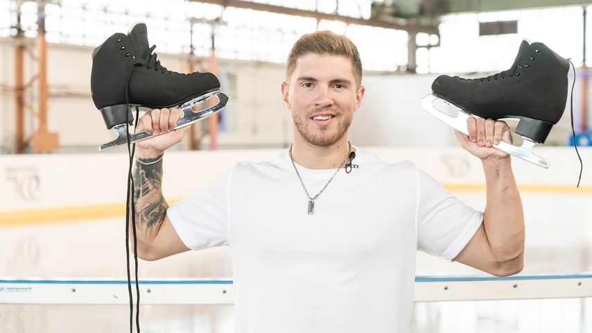 Joey Heindle im "Dancing on Ice"-Bootcamp