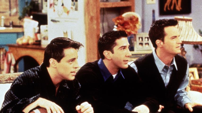 Joey, Ross und Chandler in der Sitcom "Friends"