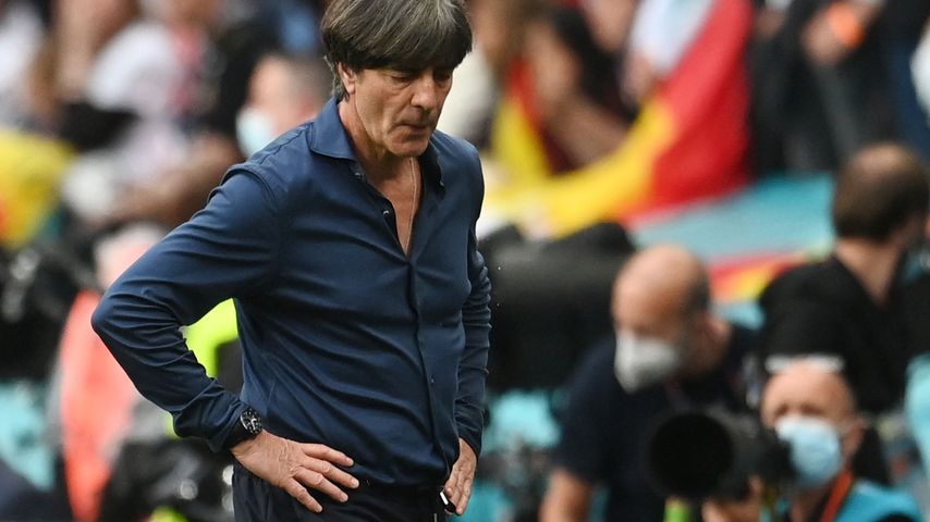 Jogi Löw bei seinem letzten Spiel als Trainer der deutschen Nationalmannschaft