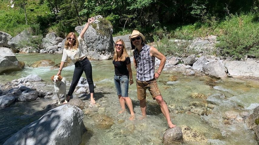 Johanna Mross, Lanny Lanner und Stefanie Hertel