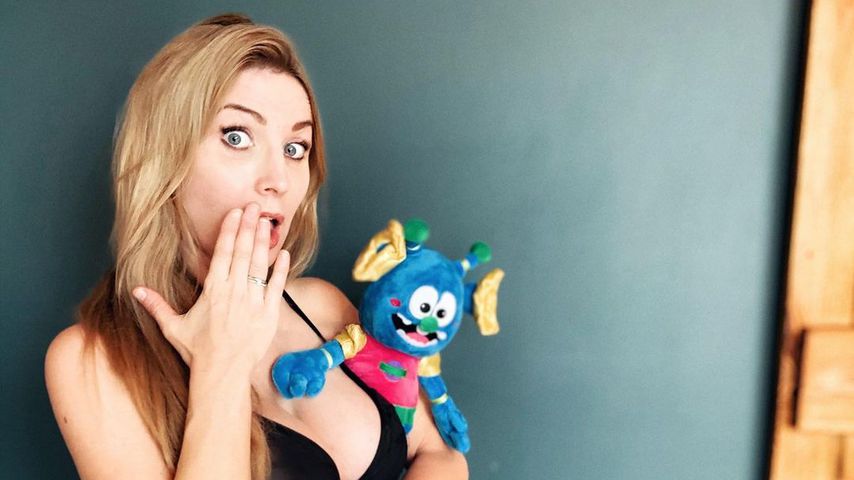 Johanna Völkel in der 22. Schwangerschaftswoche