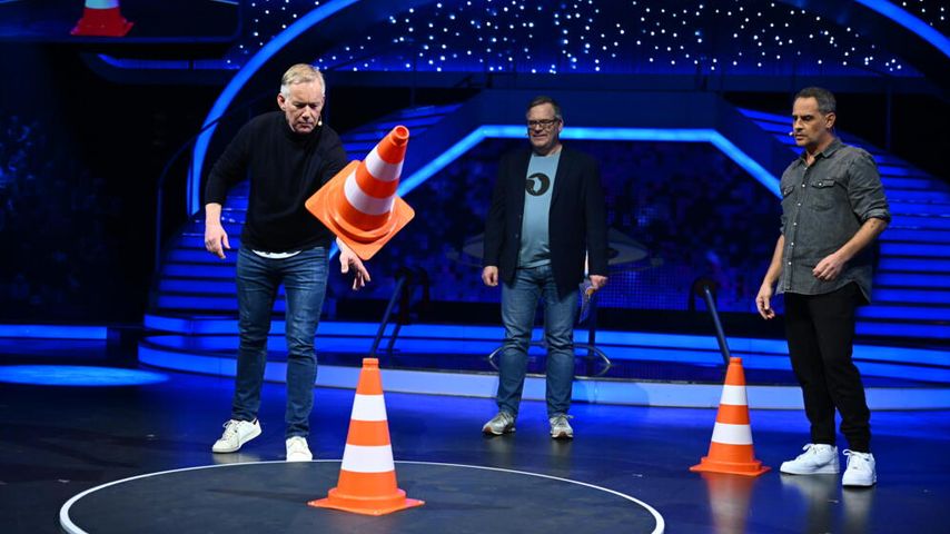 Johannes B. Kerner und Moritz Bleibtreu bei "Schlag den Star"