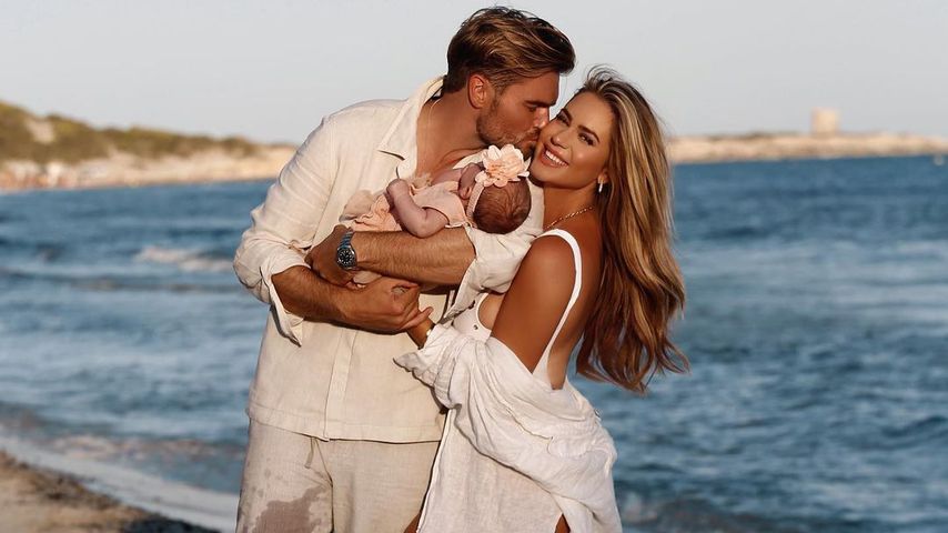 Johannes und Jessi Haller mit ihrer Tochter