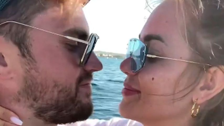 Johannes Haller und Jessica Paszka auf Ibiza