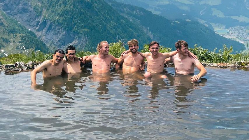 Johannes Mickenbeckers Junggesellenabschied in der Schweiz