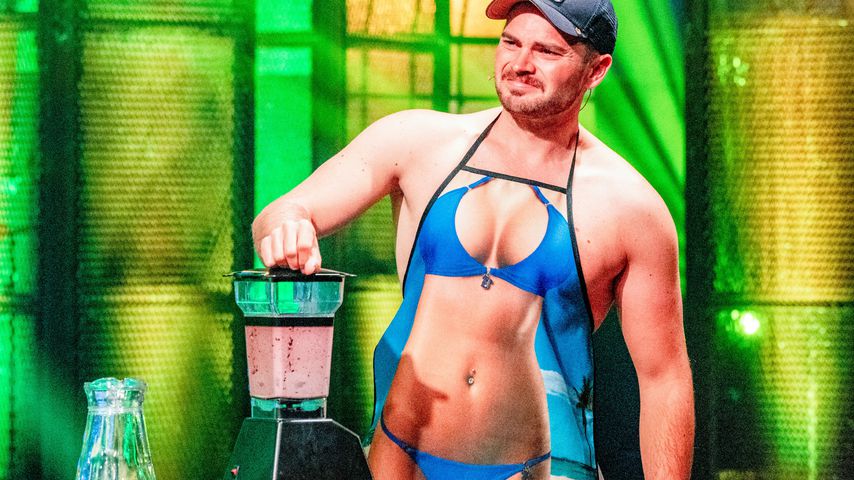 Johannes Haller beim Spiel "Du blöder Mixer"