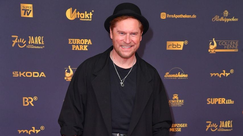 Johannes Oerding bei der GOLDENEN HENNE 2026 in der Leipziger Messe
