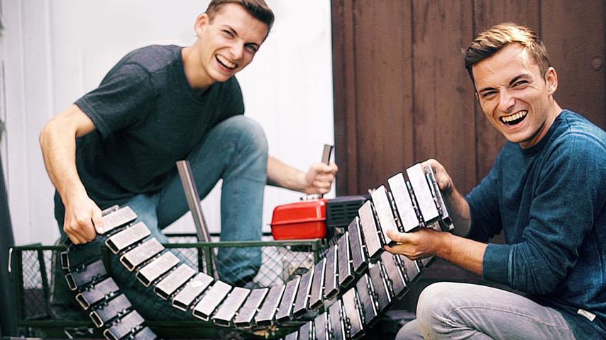 Die Zwillingsbrüder Johannes und Philipp Mickenbecker