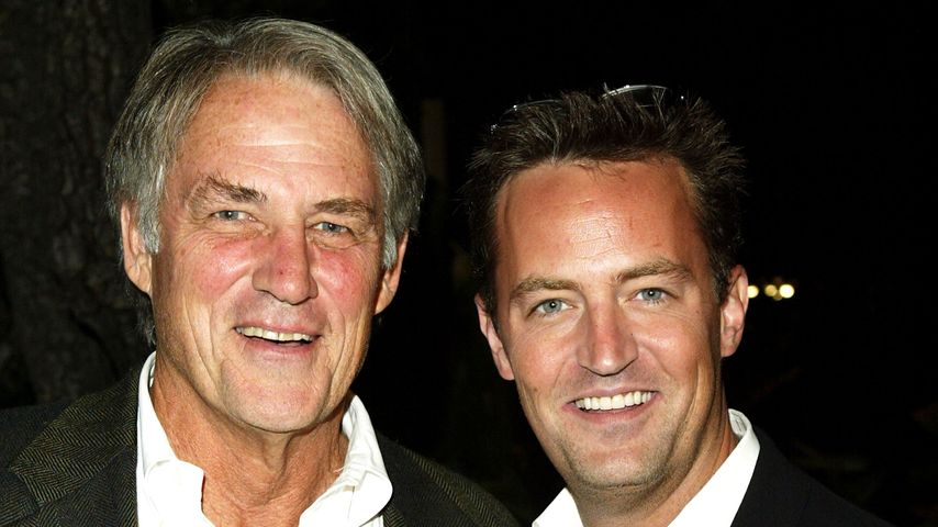 John Bennett Perry und Sohn Matthew Perry
