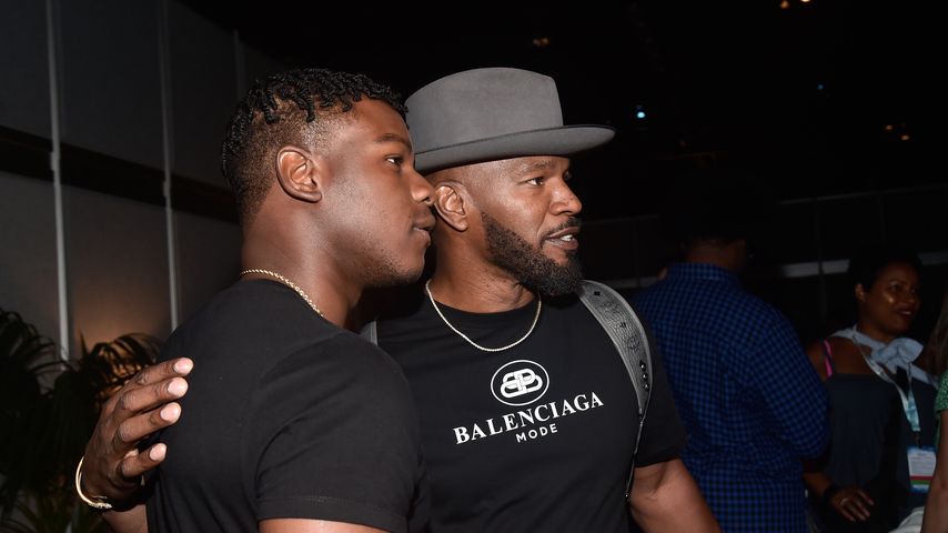 John Boyega und Jamie Foxx im August 2019 in Anaheim