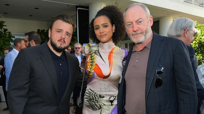 ohn Bradley, Nathalie Emmanuel und Liam Cunningham in Los Angeles 2019
