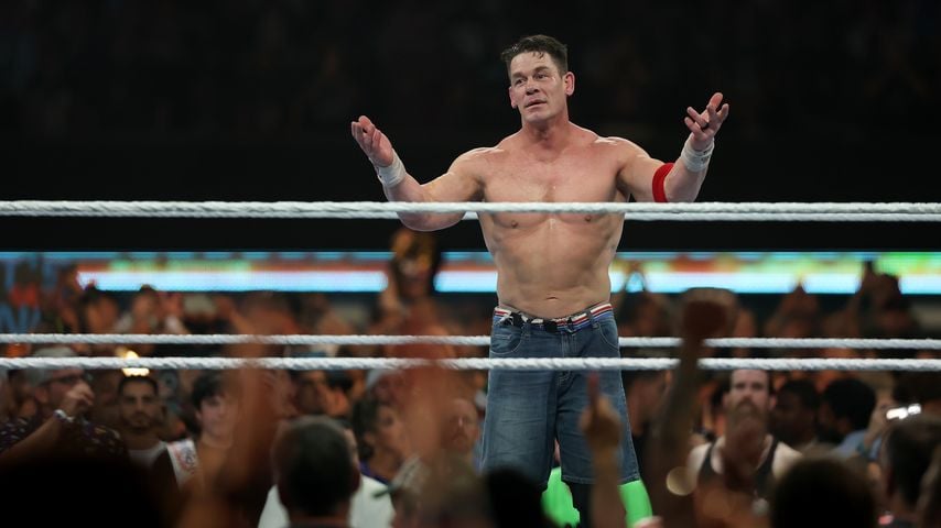 John Cena nach der Niederlage gegen Cody Rhodes bei WWE SummerSlam im MetLife Stadium, East Rutherford, August 2025