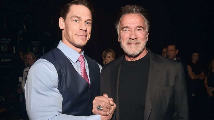 John Cena und Arnold Schwarzenegger auf der CinemaCon 2019 in Las Vegas