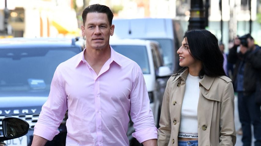 John Cena und Shay Shariatzadeh in London