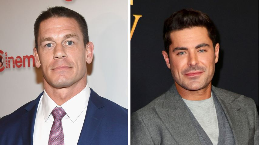 "Echter Hingucker": John Cena schwärmt von Co-Star Zac Efron
