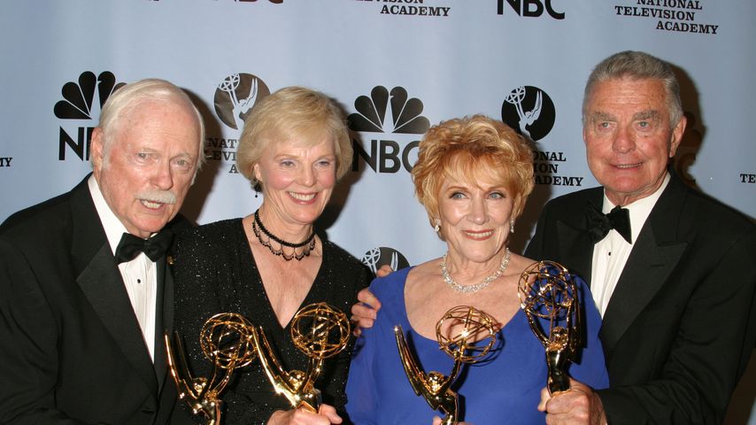 John Clarke, Rachel Ames, Jeanne Cooper und RayMacDonnell bei den Emmy Awards, 2004