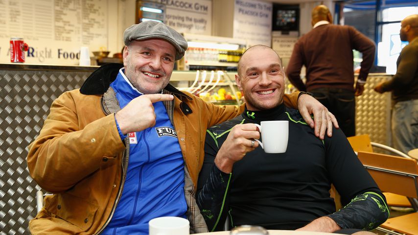 John und Tyson Fury im Februar 2015