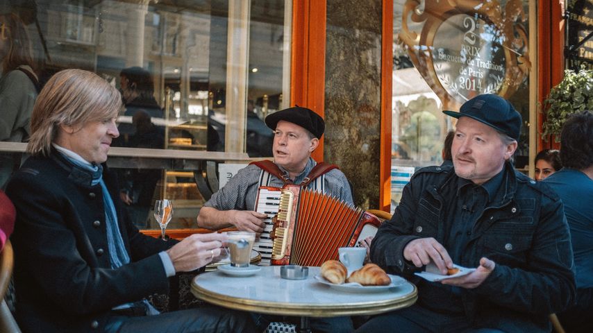 John, Jimmy und Joey Kelly 2022 in Paris