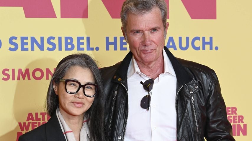 John Jürgens und Hayah Jürgens bei der Weltpremiere von "Alter weißer Mann", 2024