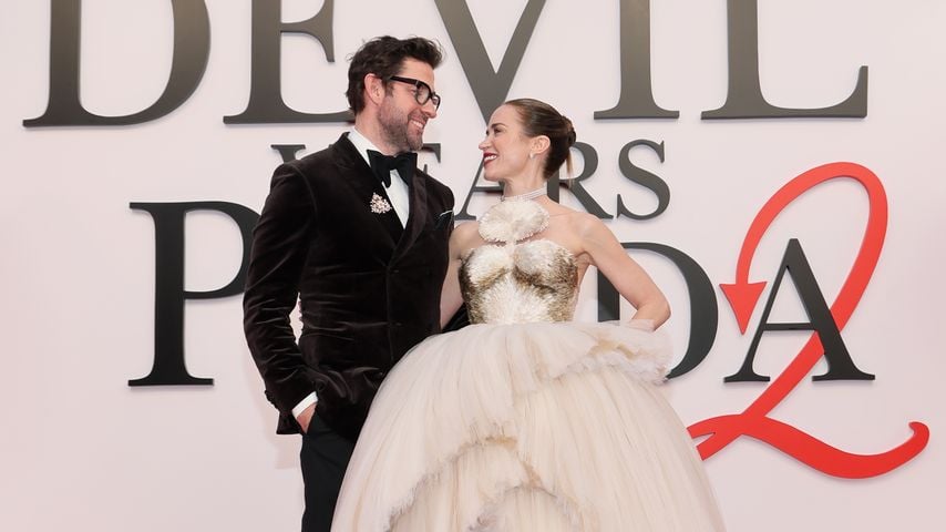 John Krasinski und Emily Blunt bei der Weltpremiere von "Der Teufel trägt Prada 2" im Lincoln Center in New York