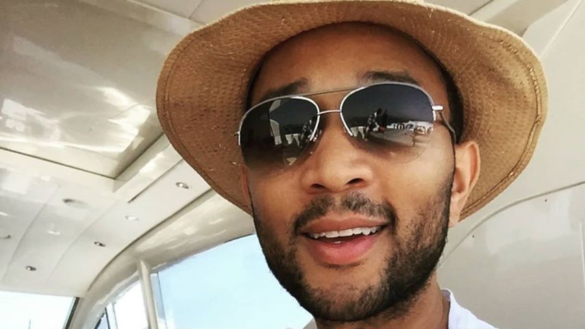 John Legend mit Tochter Luna