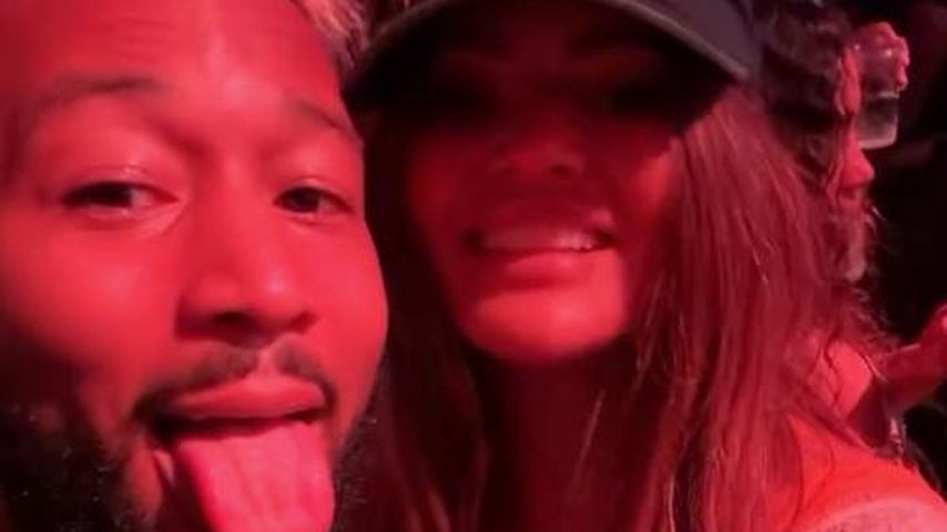 John Legend und Chrissy Teigen beim Konzert von Justin Timberlake, Juni 2024