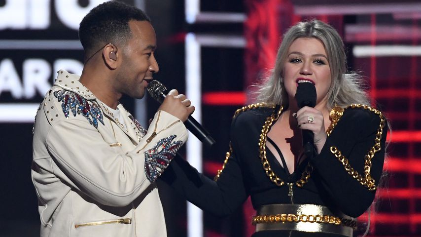 John Legend und Kelly Clarkson bei den Billboard Music Awards 2018