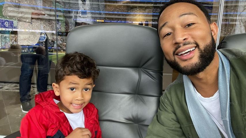 John Legend und sein Sohn Miles in Los Angeles