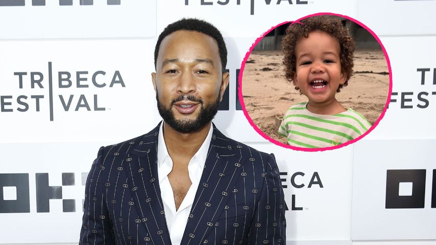 John Legend feiert zweiten Geburtstag seines Sohnes am Beach