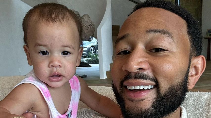 John Legend und Tochter Esti, 2023
