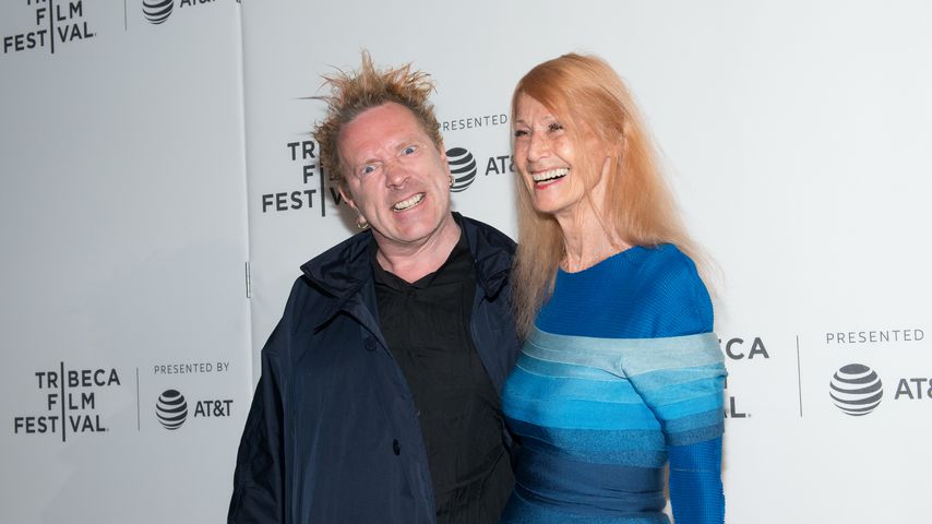 John Lydon und Nora Forster beim Tribeca Film Festival 2017