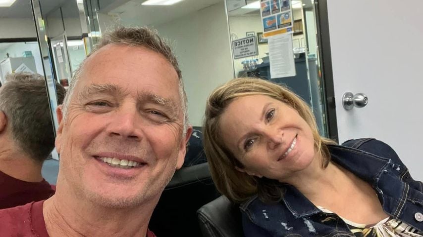 John Schneider und Alicia Allain (†), Oktober 2022