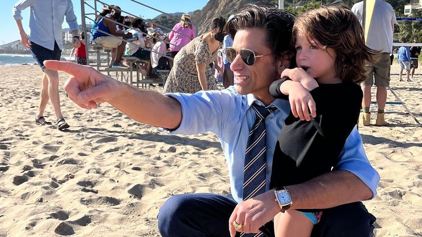 John Stamos mit seinem Sohn Billy