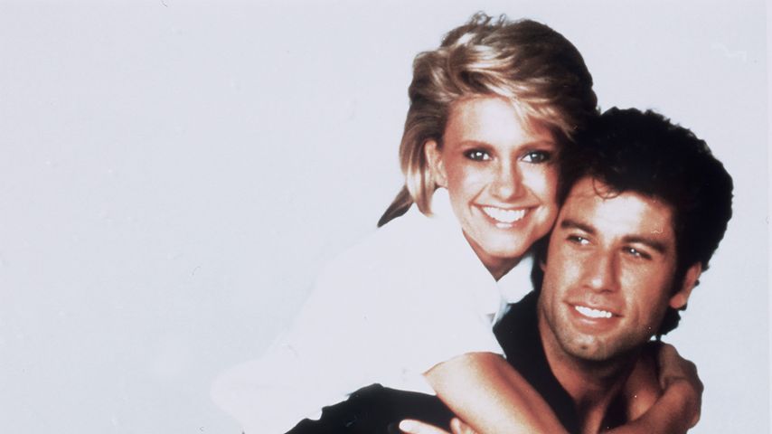 John Travolta und Olivia Newton-John 1983