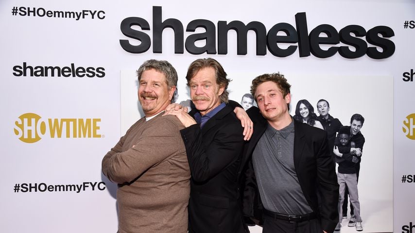 John Wells, William H. Macy und Jeremy Allen White