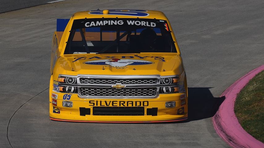 John Wes Townley während der NASCAR Camping World Truck Rennserie in seinem Chevrolet