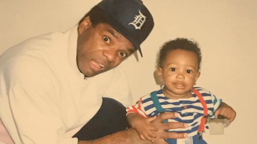 Schauspieler John Witherspoon mit seinem Sohn JD