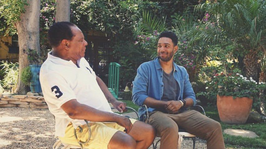 John Witherspoon und sein Sohn JD