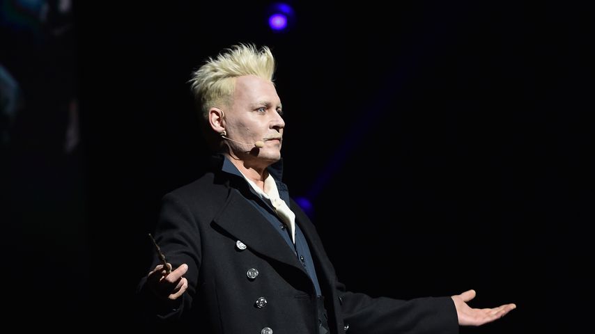 Johnny Depp in der Rolle des Grindelwald