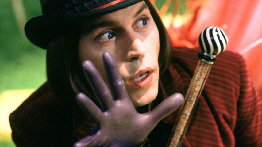 Johnny Depp als Willy Wonka in "Charlie und die Schokoladenfabrik", 2005
