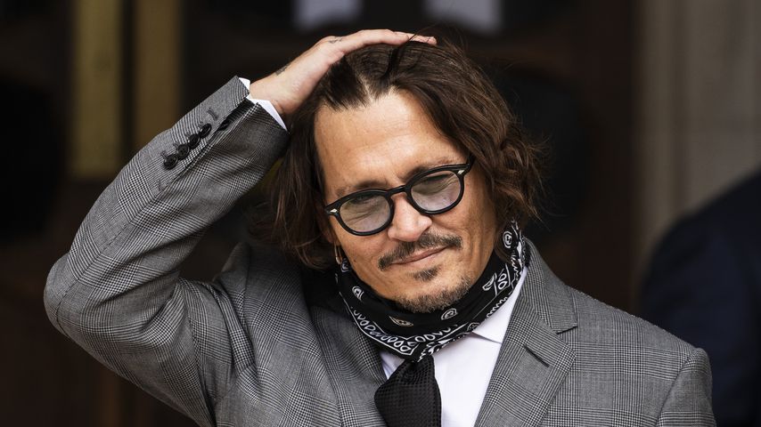 Johnny Depp im Juli 2020 in London