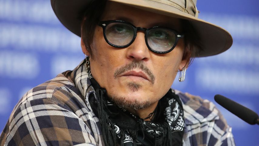 Johnny Depp bei der "Minamata"-Pressekonferenz in Berlin im Februar 2020