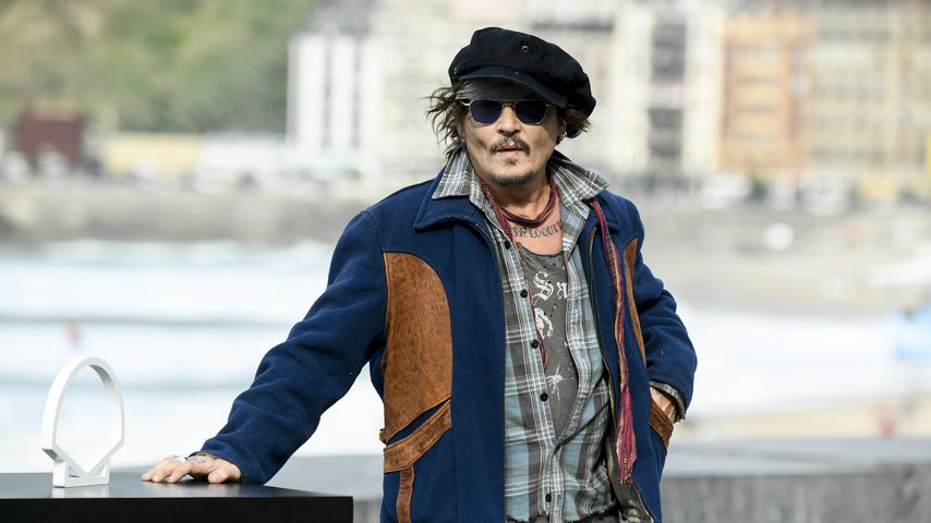 Johnny Depp beim Filmfestival im spanischen San Sebastián, 2021