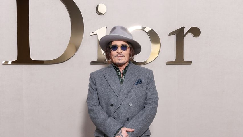 Johnny Depp im Oktober 2025 in Paris