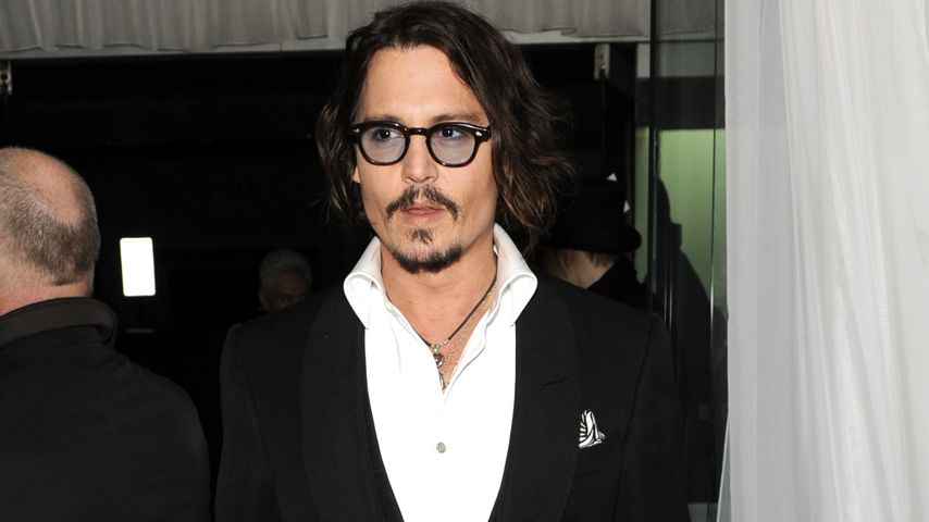 Johnny Depp bei der "Alice im Wunderland"-Premiere in London im Februar 2010