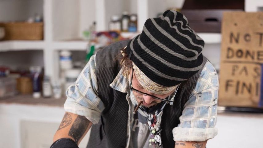 Johnny Depp im Januar 2022