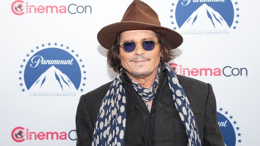 Johnny Depp bei der Paramount-Pictures-Präsentation auf der CinemaCon in Las Vegas